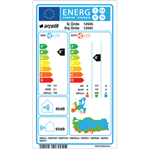 12605 Neo Inverter A++ Sınıfı R32 Split Klima