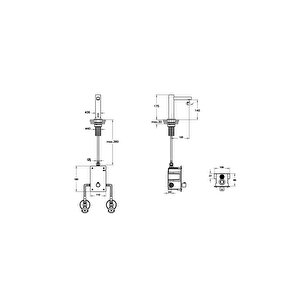 Vitra Aquasee Temassız Lavabo Bataryası A47214