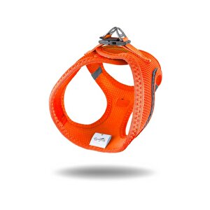 Air-mesh Harness Köpek Göğüs Tasması, Neon Turuncu, 2xs 5 (XXS)