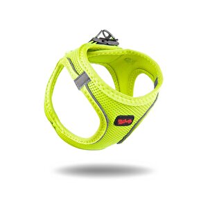 Air-mesh Harness Köpek Göğüs Tasması, Neon Lime, Xs XS