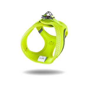 Air-mesh Harness Köpek Göğüs Tasması, Neon Lime, Xs XS
