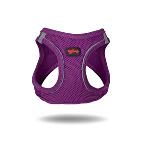Air-mesh Harness Köpek Göğüs Tasması, Mor, S S