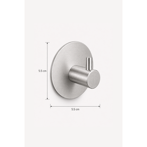 4 ADET Oval Paslanmaz Çelik Banyo Askısı/Bornoz Askısı / Havlu Askısı/ Lif Askı /Havluluk - YENİ TASARIM