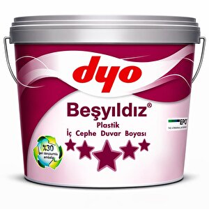 Beşyıldız Plastik İç Cephe Boyası 20 Kg Şampanya
