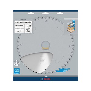 Pro 305x30 Mm 60 Diş Farklı Malzemeler İçin Daire Testere 2608640981