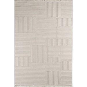 Enti Prag 9204 Bej Halı Yolluk Modern Salon Halısı Antre Hol 120x500 cm