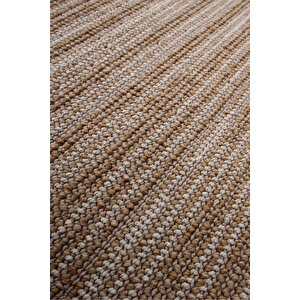 Antik 1805 Bej Hav Toz Vermez Kolay Temizlenen Salon Halısı Yolluk Koridor Halısı 200x300 cm