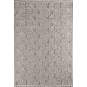 Enti Prag 9212 Bej Halı Yolluk Modern Salon Halısı Antre Hol 120x350 cm