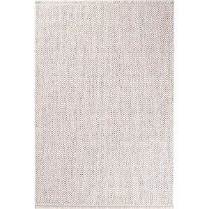 Enti Piana 1110 Taba Halı Kilim Kaymaz Taban Yıkanabilir Salon Mutfak Kesme Yolluk 100x450 cm