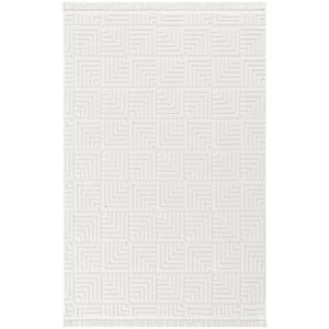 Luxess Dizayn 1062 Bej Kaymaz Taban Kesme Yolluk Mutfak Halısı Modern Salon Halısı 100x450 cm