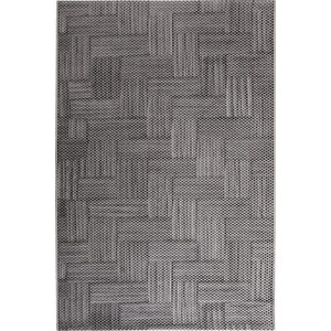 Decoser Hasır 8053 Antrasit Halı Kilim Kaymaz Taban Salon Mutfak Kesme Yolluk 200x290 cm