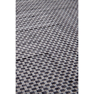 Decoser Hasır 8053 Antrasit Halı Kilim Kaymaz Taban Salon Mutfak Kesme Yolluk 200x290 cm
