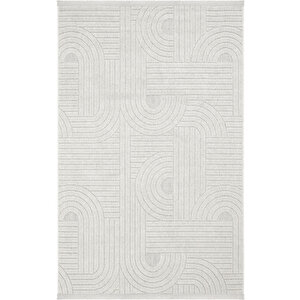 Seyran Loopy 623 Krem Halı Ince Mutfak Kilim Salon Kesme Halı Yolluk 100x350 cm