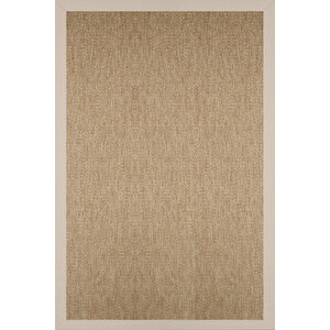 Bombay 664 Bej Hav Toz Vermez Kolay Temizlenen Hasır Doku Sisal Halı 120x300 cm