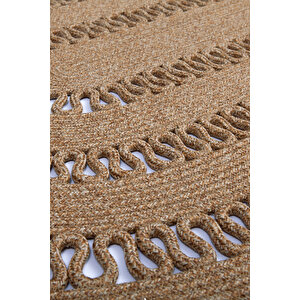 Reygon Ege 5 Hasır Dekoratif El Örgüsü Kilim Yolluk Halı 120x250 cm
