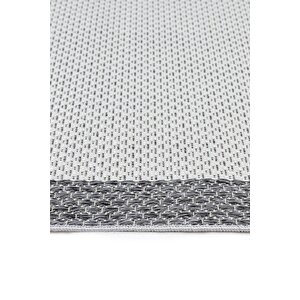 Woolhome Naturel Sisal 2001 Krem Antrasit Kolay Temizlenebilen Kaymaz Salon Mutfak Halısı 80x300 cm