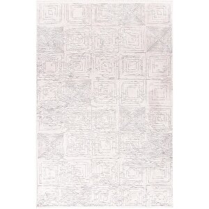 Enti Dora 1908 Beyaz Salon Halısı Kesme Yolluk Yumuşak Doku Kaymaz Tozumaz Halısı 120x300 cm