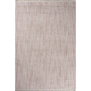 Enti Piana 1104 Bej Halı Kilim Kaymaz Taban Yıkanabilir Salon Mutfak Kesme Yolluk 100x400 cm