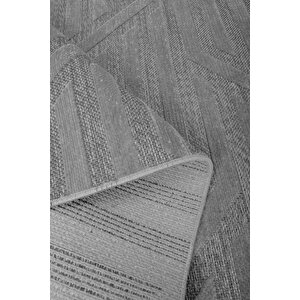 Decoser Hereke 062 Gri Hav Toz Vermez Salon Halısı Kesme Halı Yolluk 80x500 cm