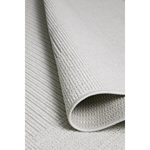 Seyran Loopy 622 Krem Halı Ince Mutfak Kilim Salon Kesme Halı Yolluk 100x300 cm