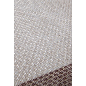 Decoser Hasır 8064 Krem Bej Halı Kilim Kaymaz Taban Salon Mutfak Kesme Yolluk 200x250 cm