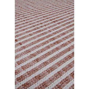 Enti Piana 1103 Taba Halı Kilim Kaymaz Taban Yıkanabilir Salon Mutfak Kesme Yolluk 200x250 cm