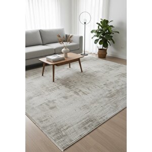 Enti Nita 1208 Bej Hav Toz Vermez Kolay Temizlenen Salon Halısı Yolluk Koridor Halısı 200x290 cm
