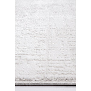 Enti Akik 8610 Krem Halı Kilim Salon Mutfak Kesme Yolluk Dokuma 80x300 cm
