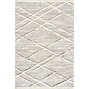 Enti Step 2204 Gri Hav Toz Vermez Yumuşak Dokulu Mutfak Koridor Oturma Grubu Halı 80x300 cm