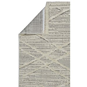 Enti Step 2204 Gri Hav Toz Vermez Yumuşak Dokulu Mutfak Koridor Oturma Grubu Halı 80x300 cm
