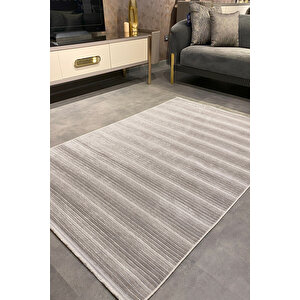 Luxess Cool 402 Vizon Hav Toz Vermez Salon Halısı Kesme Halı Yolluk Kaymaz Taban Halı 200x290 cm