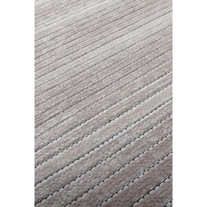 Luxess Cool 402 Vizon Hav Toz Vermez Salon Halısı Kesme Halı Yolluk Kaymaz Taban Halı 200x290 cm