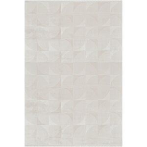 Woolhome Rozali 6005 Krem Akrilik Modern Salon Halısı 200x290 cm
