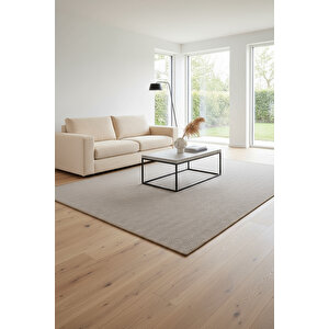 Antik 1803 Açık Gri Hav Toz Vermez Kolay Temizlenen Salon Halısı Yolluk Koridor Halısı 160x200 cm