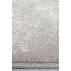 Luxess Cotton 1076 Bej Hav Toz Vermez Salon Halısı Kesme Halı Yolluk 120x450 cm