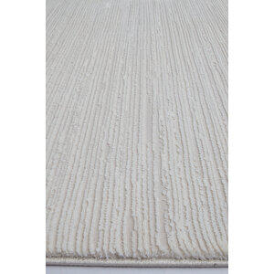 Luxess Nova 1123 Krem Halı Kilim Kaymaz Taban Yıkanabilir Salon Mutfak Kesme Yolluk 160x300 cm
