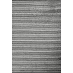 Luxess Cool 402 Gri Hav Toz Vermez Salon Halısı Kesme Halı Yolluk Kaymaz Taban Halı 120x450 cm