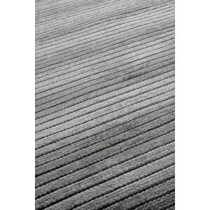 Luxess Cool 402 Gri Hav Toz Vermez Salon Halısı Kesme Halı Yolluk Kaymaz Taban Halı 120x450 cm