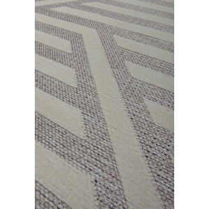 Decoser Hereke 063 Krem Hav Toz Vermez Salon Halısı Kesme Halı Yolluk 80x400 cm