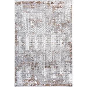 Enti Dora 1903 Vizon Salon Halısı Kesme Yolluk Yumuşak Doku Kaymaz Tozumaz Halısı 100x500 cm