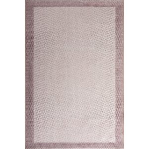 Decoser Hasır 8062 Bej Kahve Halı Kilim Kaymaz Taban Salon Mutfak Kesme Yolluk 100x350 cm