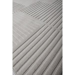 Enti Prag 9203 Gri Halı Yolluk Modern Salon Halısı Antre Hol 160x230 cm
