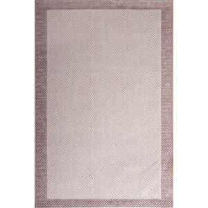 Decoser Hasır 8062 Bej Kahve Halı Kilim Kaymaz Taban Salon Mutfak Kesme Yolluk 120x250 cm