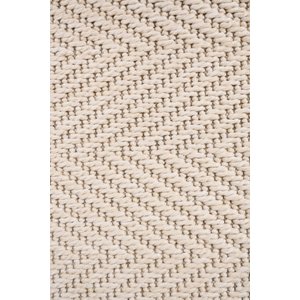 Seyran Bombay 665 Krem Hav Toz Vermes Hasır Dokulu Mutfak Hol Yatak Odası Salon Kesme Halı 100x350 cm