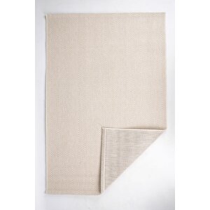 Seyran Bombay 665 Krem Hav Toz Vermes Hasır Dokulu Mutfak Hol Yatak Odası Salon Kesme Halı 120x350 cm