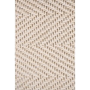Seyran Bombay 665 Krem Hav Toz Vermes Hasır Dokulu Mutfak Hol Yatak Odası Salon Kesme Halı 120x350 cm