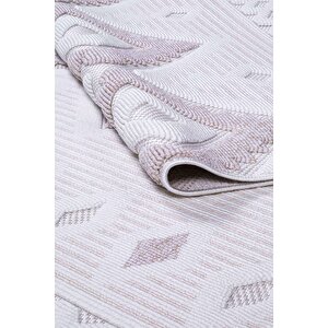 Tokyo Bukle Yumuşak Dokulu Halı Kilim Salon Mutfak Koridor Yolluk Dokuma Makine Halısı 80x300 cm