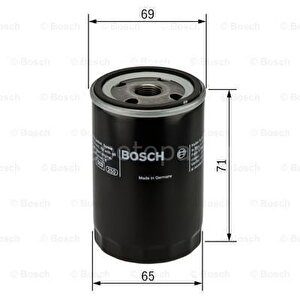 Nissan Qashqai+2 1.6 08.2008 - 12.2013 Bosch Yağ Fi̇ltresi̇ Filitre