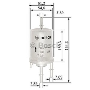 Skoda Fabia 1.4 03.2010 - 12.2014 Bosch Benzi̇n Fi̇ltresi̇