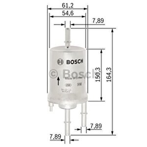 Skoda Fabia 1.4 03.2010 - 12.2014 Bosch Benzi̇n Fi̇ltresi̇